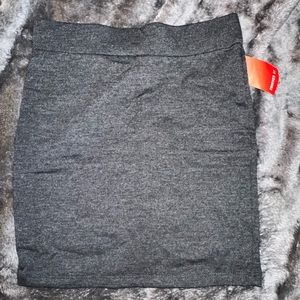 Dark Gray Bodycon Skirt